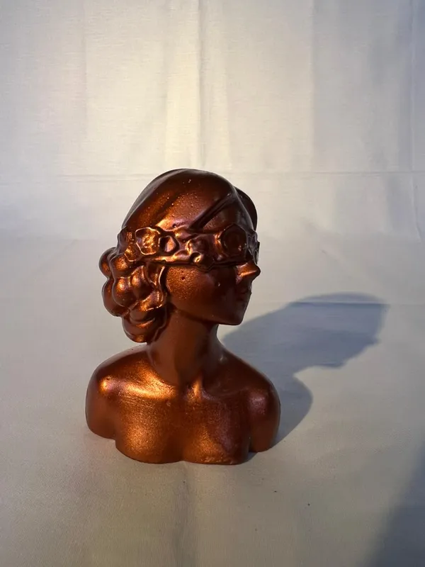 Decorative_Female_Bust_Sculpture_In_Bronze_Finish