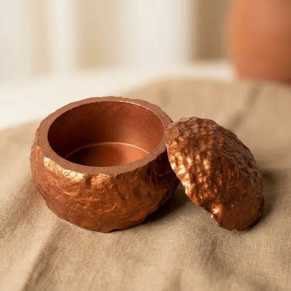 Handcrafted_Copper_Toned_Decorative_Sphere_Box_With_Lid