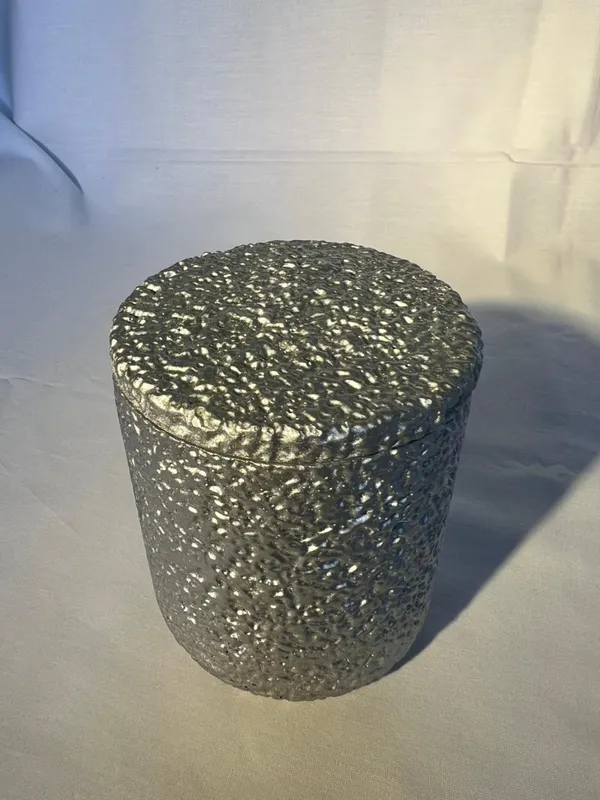 Speckled_Grey_Cylindrical_Storage_Container_With_Lid
