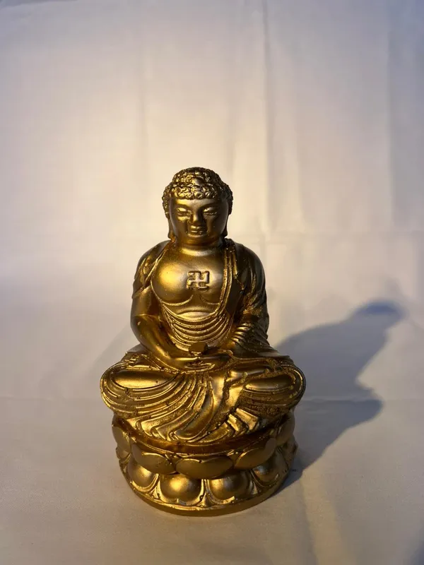 Decorative_Buddha_Statue_Golden_And_Black_Finish