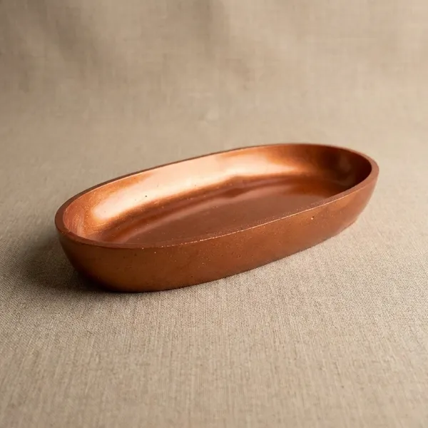 Handcrafted_Golden_Amber_Resin_Oval_Bowl