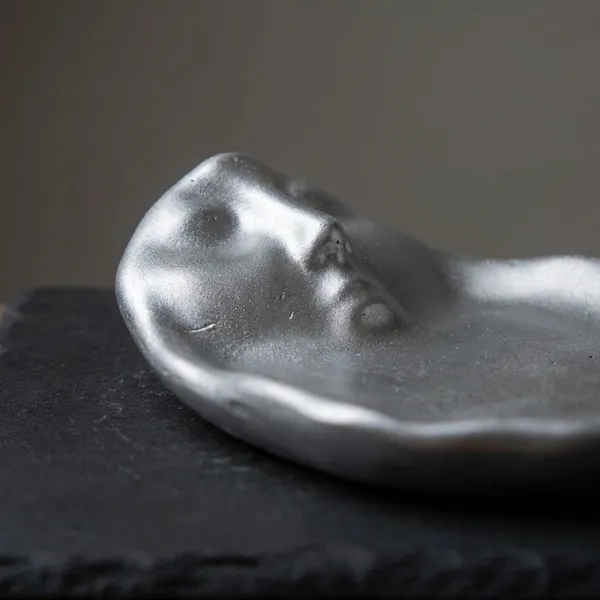 Metallic_Blue_Ashtray_With_Organic_Shape