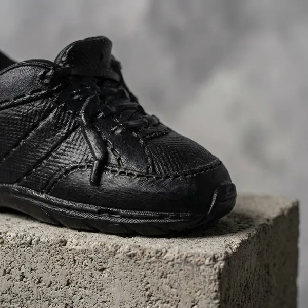 Black_Lace_Up_Kids_Sports_Shoes