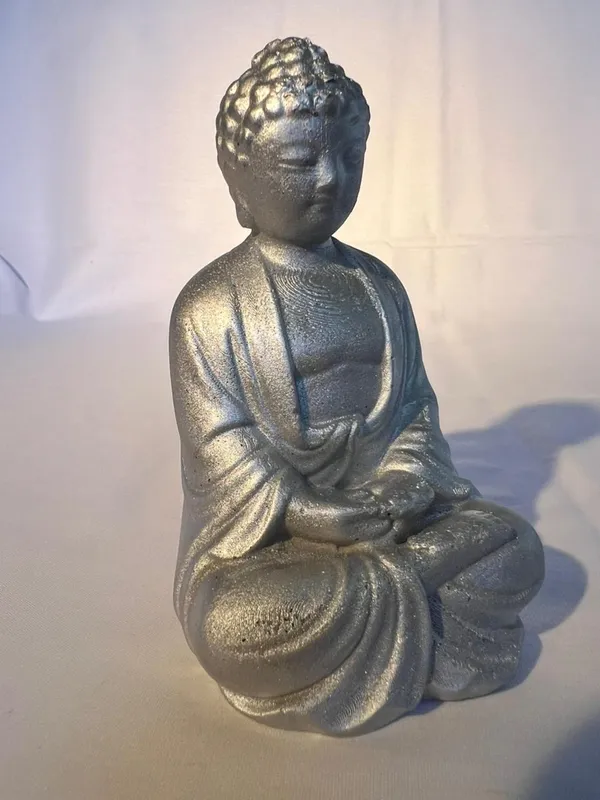 Metallic_Silver_Buddha_Meditation_Statue_Peaceful_Home_Decor_Figurine