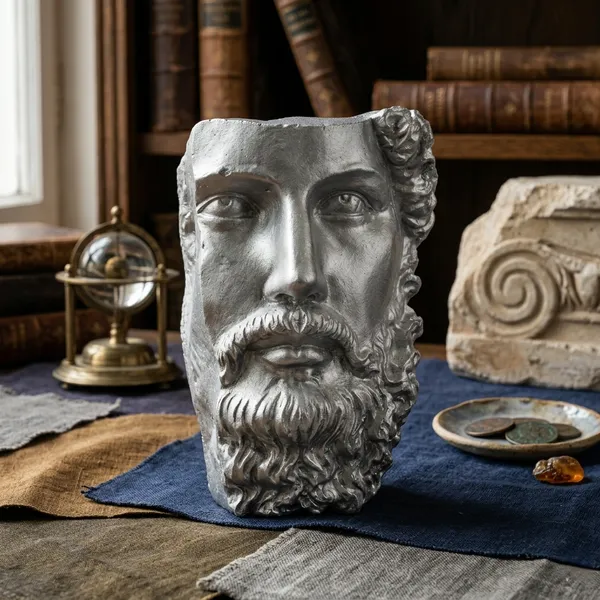 Classical_Greek_Style_Bearded_Man_Metal_Wall_Mask_Sculpture_Silver_Finish