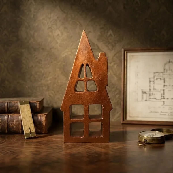 Rustic_Metal_House_Candle_Holder_With_Cutout_Windows