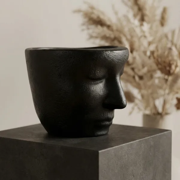Black_Stone_Face_Planter_Cup