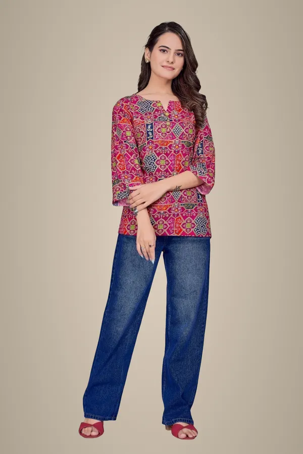Multicolor_Cotton_Kurta_Palazzo_Set_For_Women