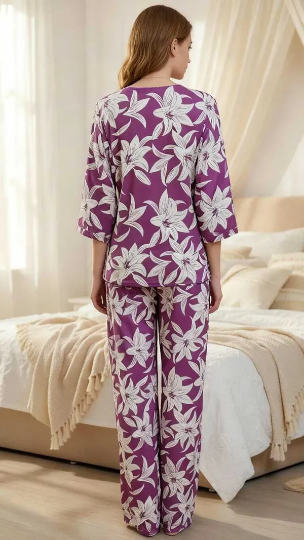 Purple_Cotton_Kurta_Palazzo_Set_For_Women
