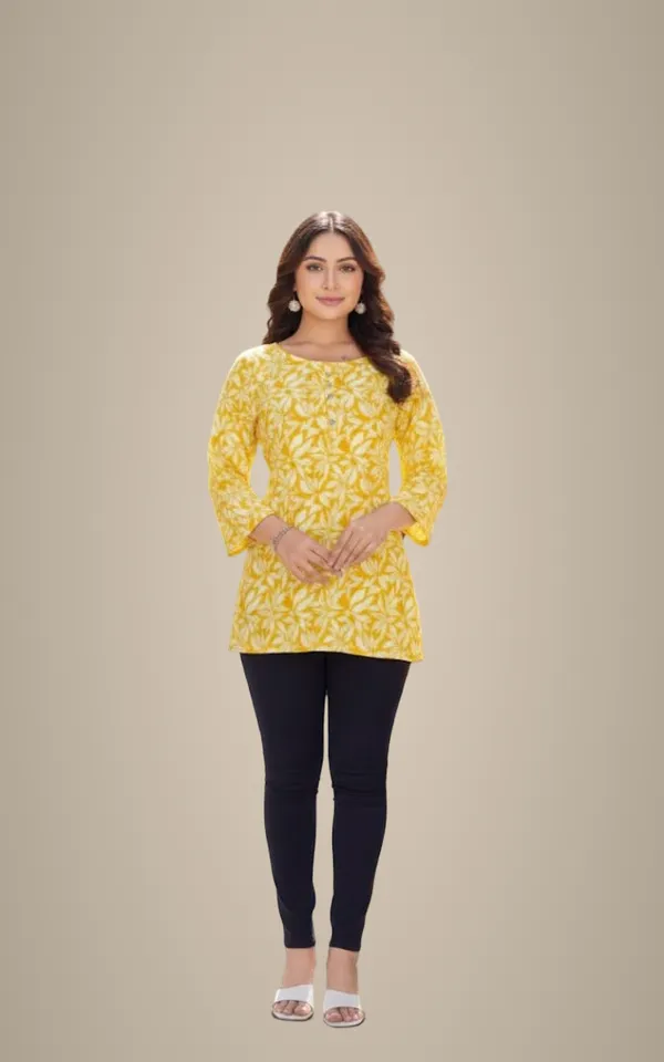 Yellow_Cotton_Kurta_Set_with_Dupatta_For_Women