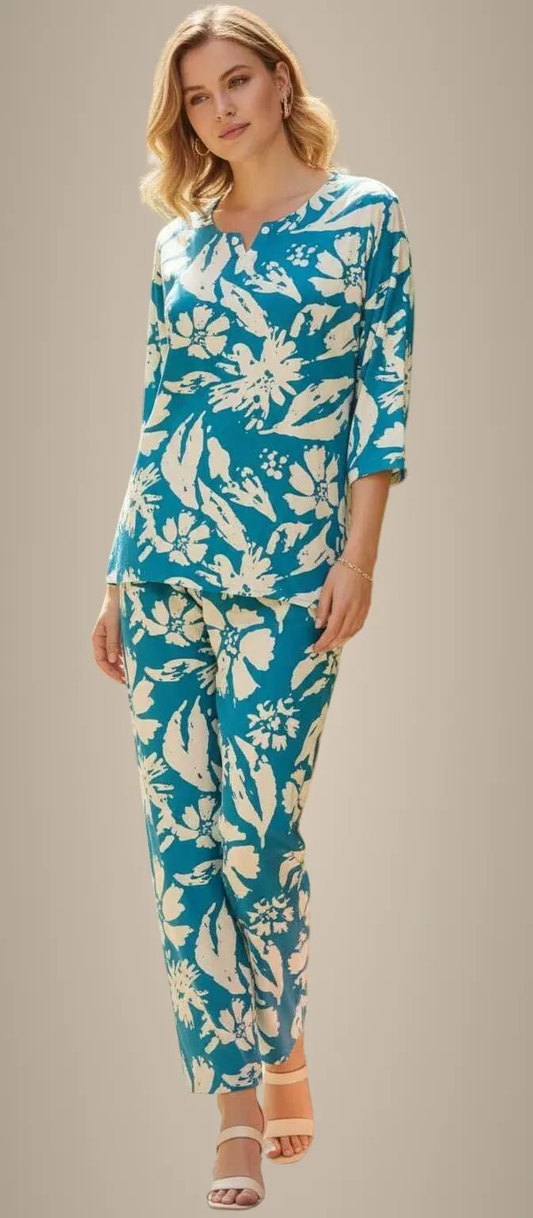 Blue_Cotton_Kurta_Set_with_Dupatta_For_Women