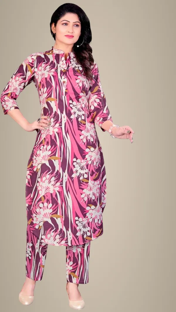 Purple_Cotton_Kurta_Pant_Set_For_Women