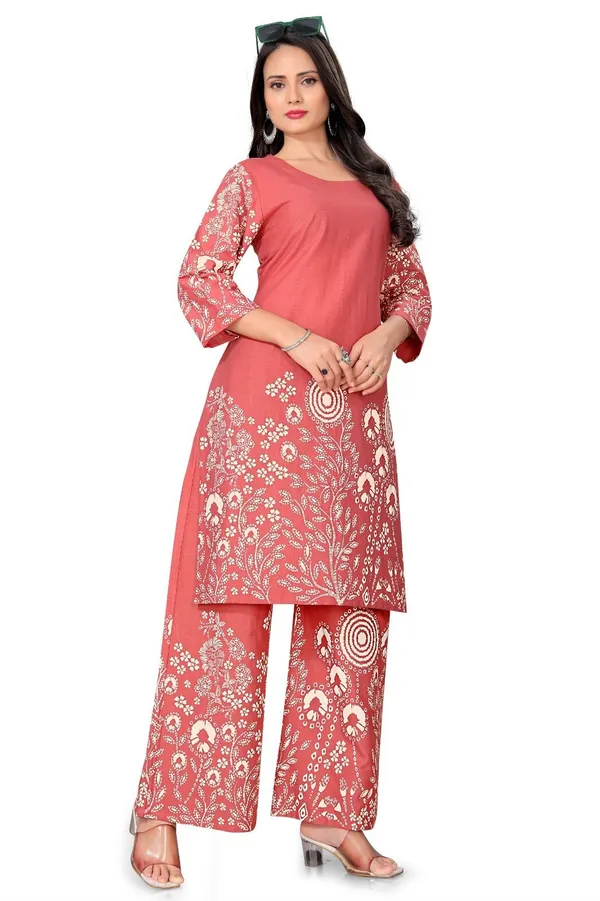 Pink_Cotton_Kurta_Palazzo_Set_For_Women