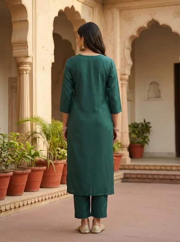 Green_Cotton_Kurta_Set_with_Dupatta_For_Women
