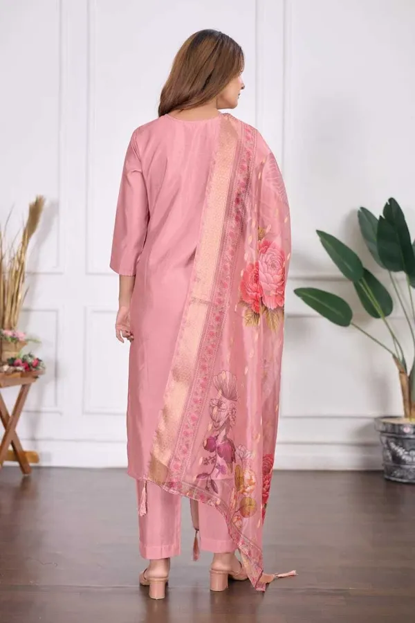 Pink_Cotton_Kurta_Pant_Dupatta_Set_For_Women