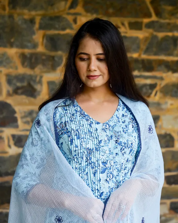 Blue_Block_Printed_Cotton_Suit_Set