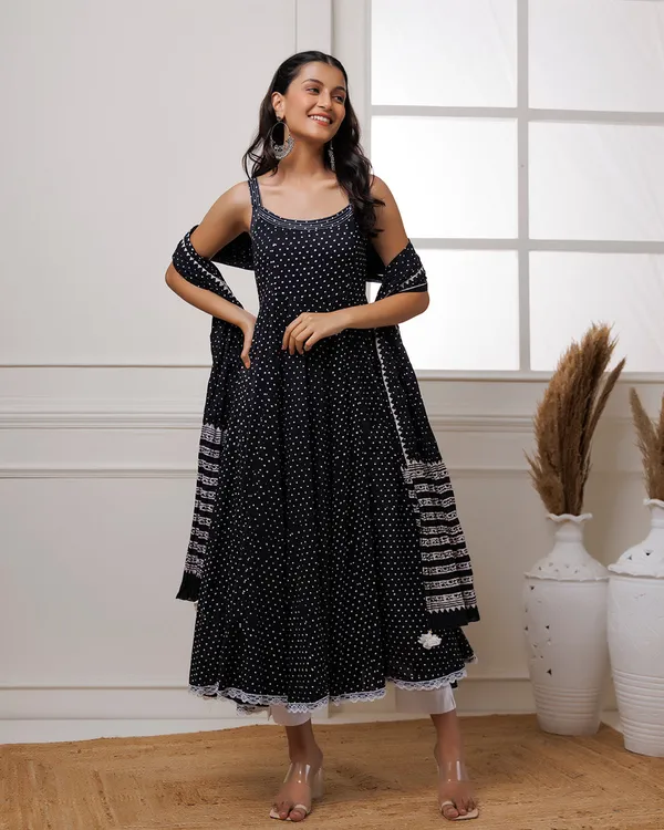 Black_Polka_Dot_Block_Printed_Cotton_Anarkali_Suit