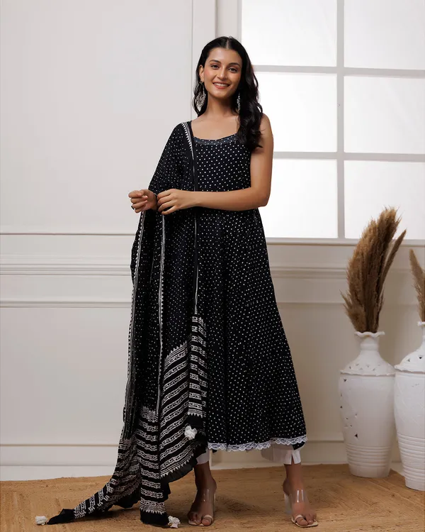 Black_Polka_Dot_Block_Printed_Cotton_Anarkali_Suit