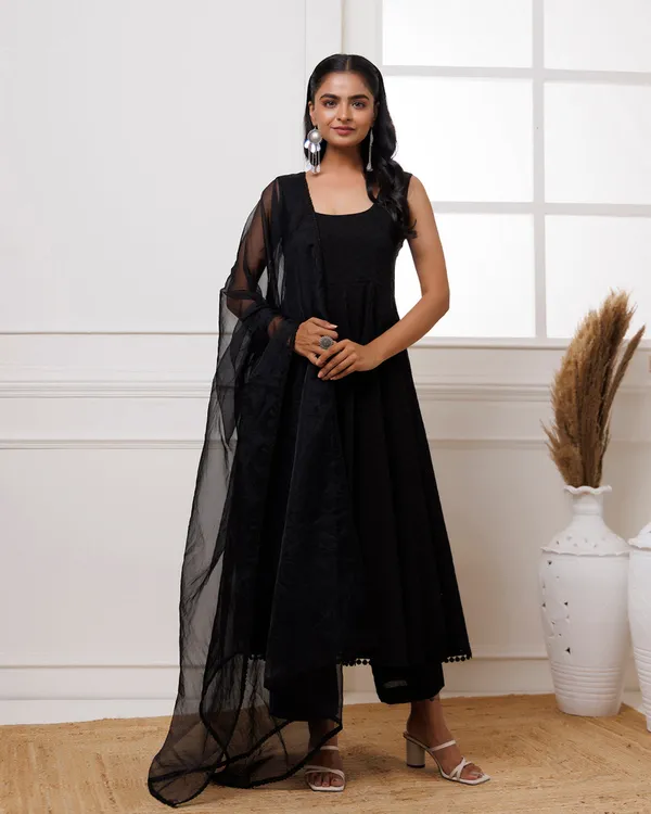 Black_Schiffli_Cotton_Anarkali_Suit