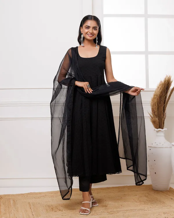 Black_Schiffli_Cotton_Anarkali_Suit