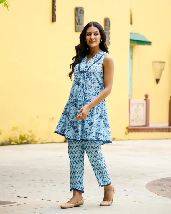 Blue_Block_Printed_Cotton_Cord_Set