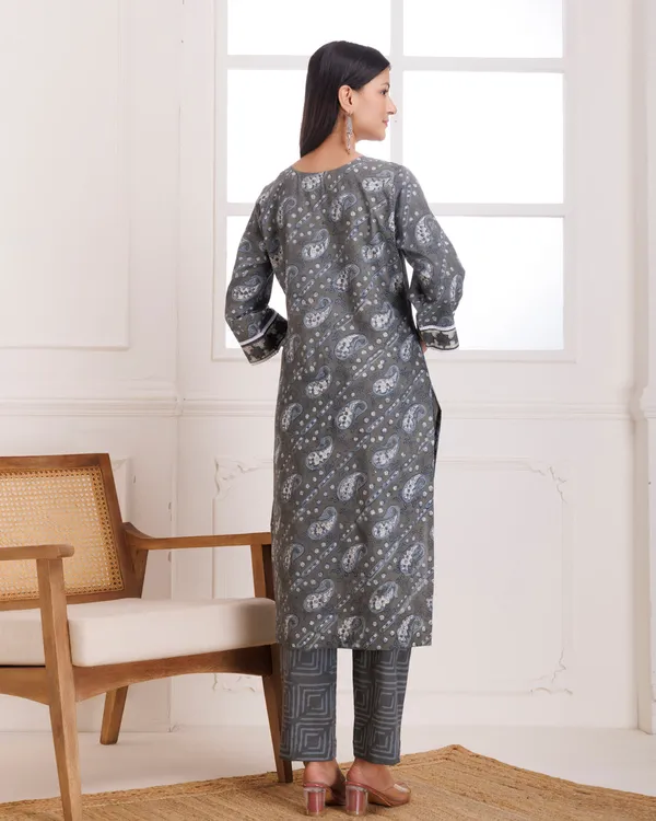 Grey_Dabu_Hand_Block_Printed_Cotton_Suit_Set