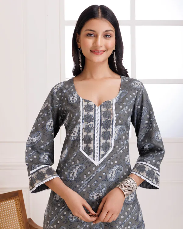 Grey_Dabu_Hand_Block_Printed_Cotton_Suit_Set