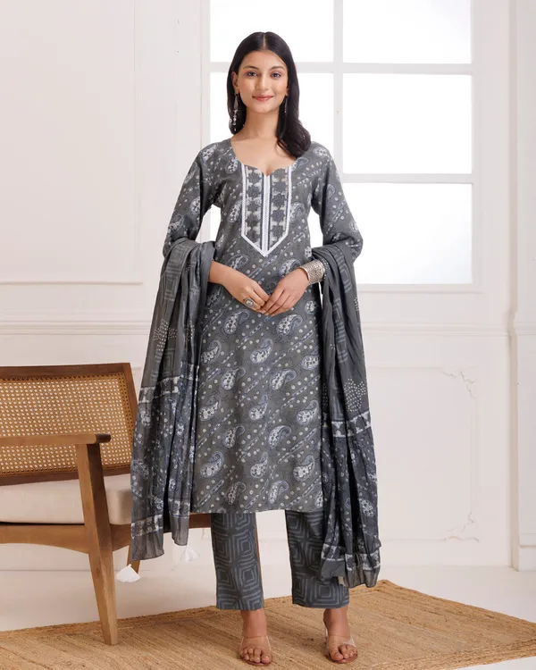 Grey_Dabu_Hand_Block_Printed_Cotton_Suit_Set