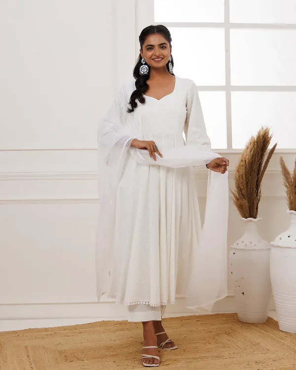 White_Ivory_Schiffili_Anarkali_Suit