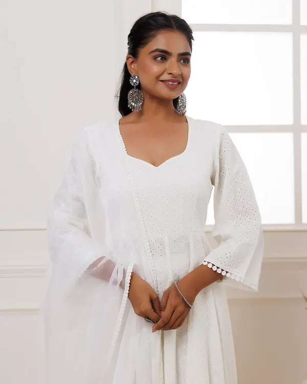 White_Ivory_Schiffili_Anarkali_Suit
