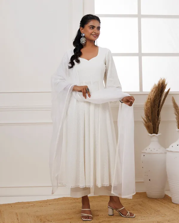 White_Ivory_Schiffili_Anarkali_Suit