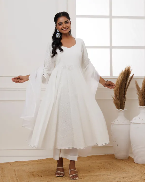 White_Ivory_Schiffili_Anarkali_Suit