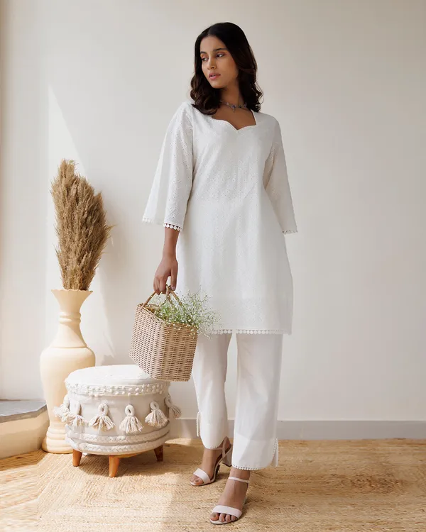 White_Ivory_Schiffli_Cotton_Kurta_Pant_Set