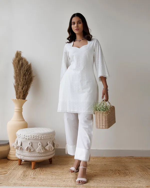 White_Ivory_Schiffli_Cotton_Kurta_Pant_Set