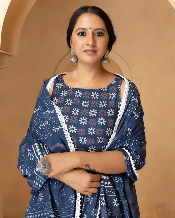 Navy_Blue_Jaipuri_Print_Sleeveless_Anarkali_Suit