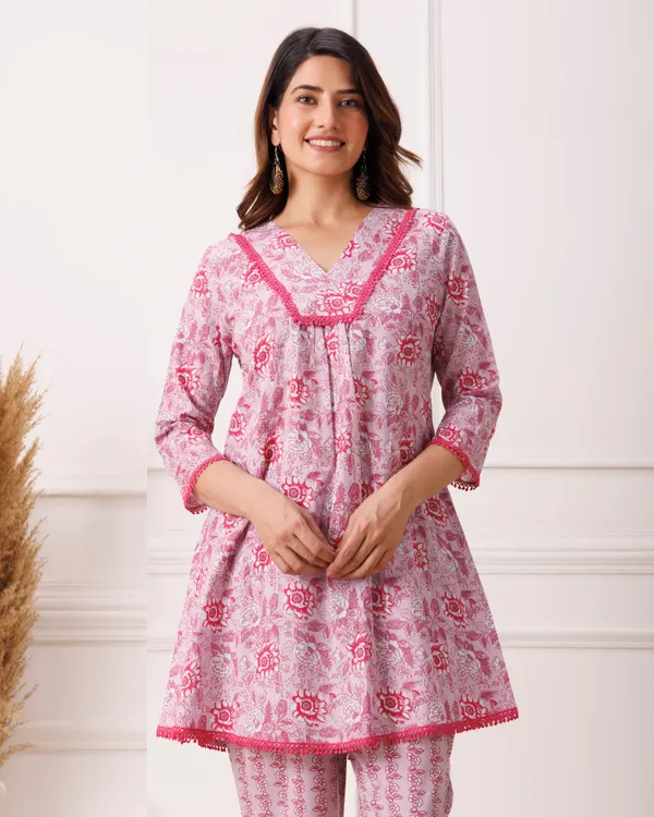Pink_Block_Printed_Cotton_Co_Ord_Set