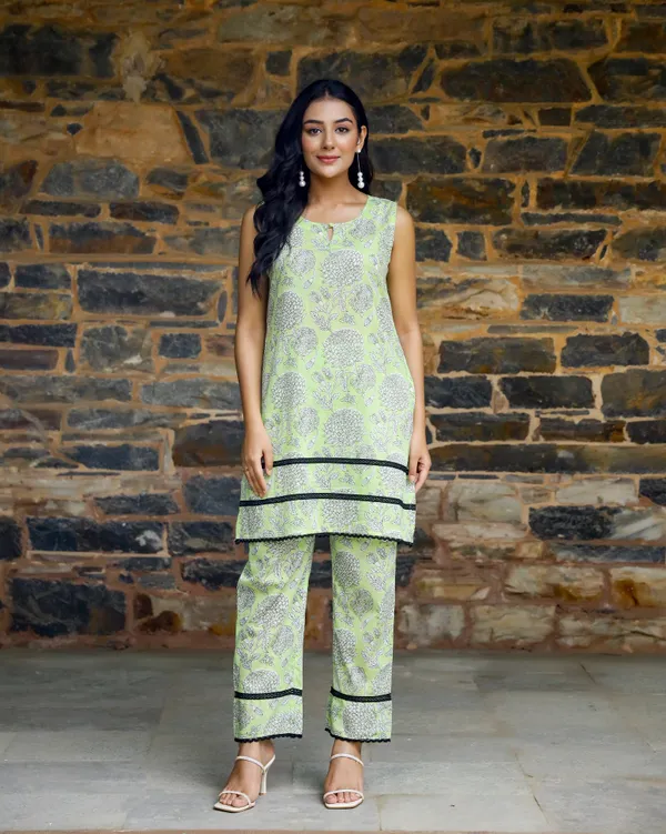Green_Neon_Block_Printed_Cotton_Cord_Set
