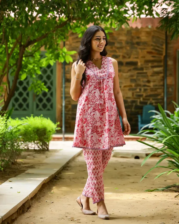 Pink_Block_Printed_Cotton_Cord_Set
