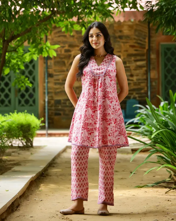 Pink_Block_Printed_Cotton_Cord_Set