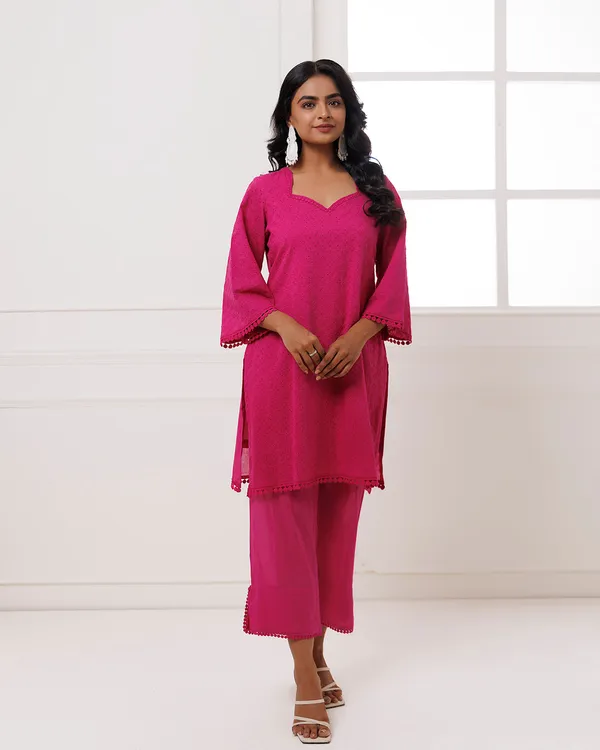 Pink_Cotton_Schiffli_Kurta_Set