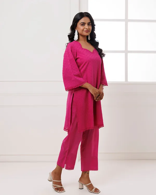 Pink_Cotton_Schiffli_Kurta_Set