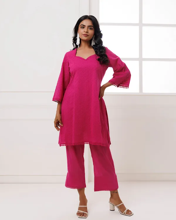 Pink_Cotton_Schiffli_Kurta_Set