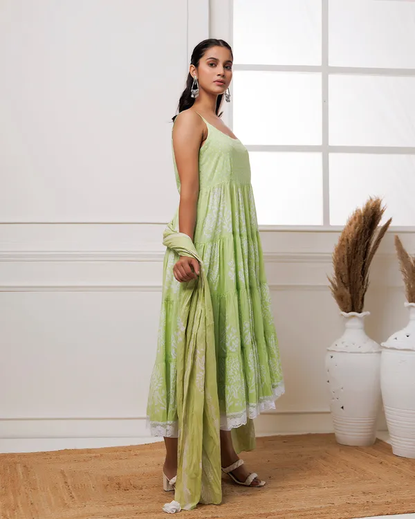 Pista_Green_Handblock_Printed_Cotton_Anarkali_Suit