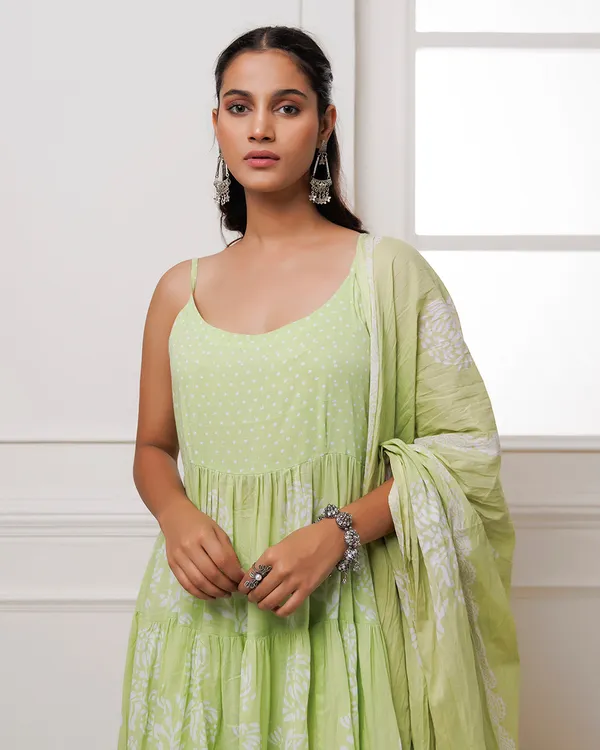 Pista_Green_Handblock_Printed_Cotton_Anarkali_Suit