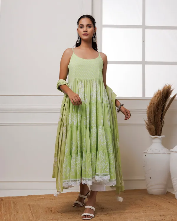 Pista_Green_Handblock_Printed_Cotton_Anarkali_Suit