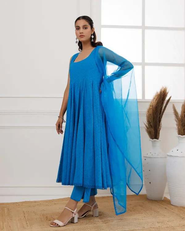 Blue_Turquoise_Schiffli_Sleeveless_Anarkali_Suit