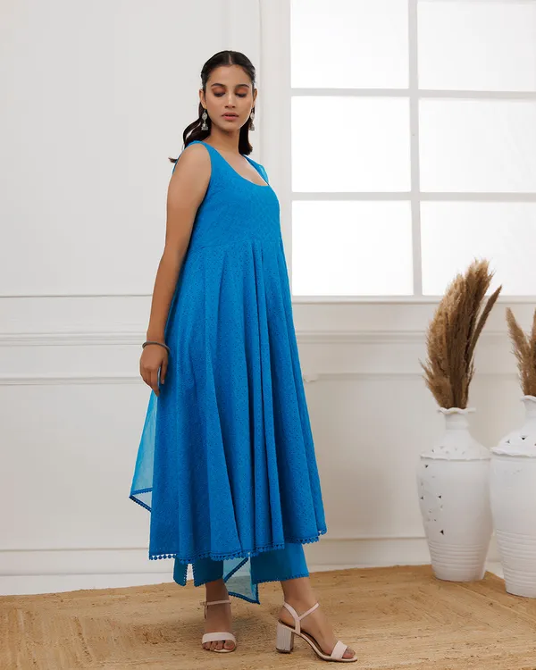 Blue_Turquoise_Schiffli_Sleeveless_Anarkali_Suit