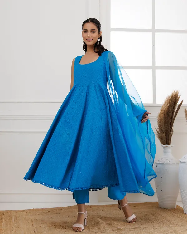 Blue_Turquoise_Schiffli_Sleeveless_Anarkali_Suit