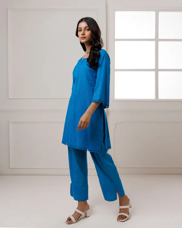 Blue_Turquoise_Schiffli_Kurta_Set