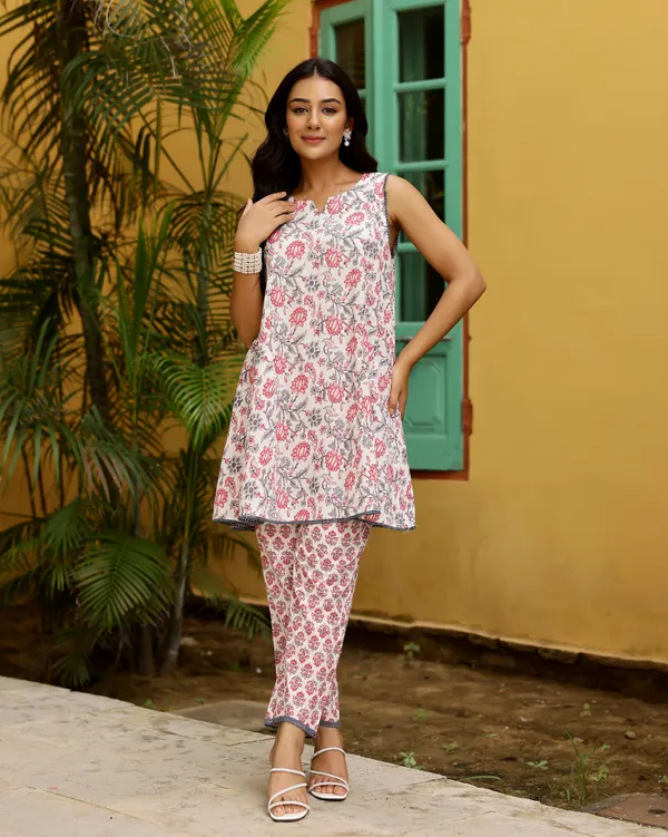 Pink_Block_Printed_Cotton_Cord_Set